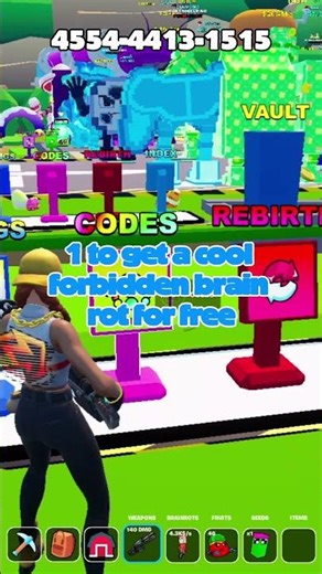 This FORBIDDEN Code is Absolute Cinema! 😱🎬 #fruitsvsbrainrots #fortnitecreative #gaming #brainrot