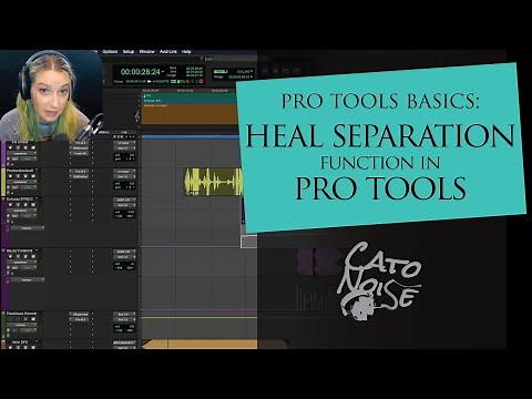 Pro Tools Basics: Using The Heal Separation Function