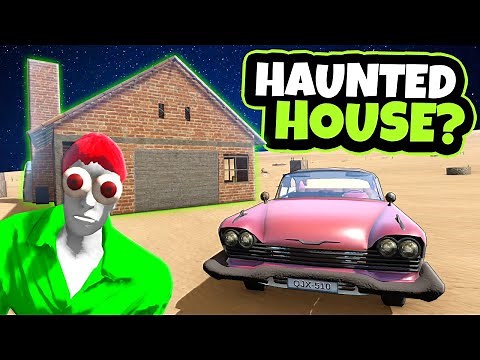 We Found a Spooky Building with Someone in It in The Long Drive?!