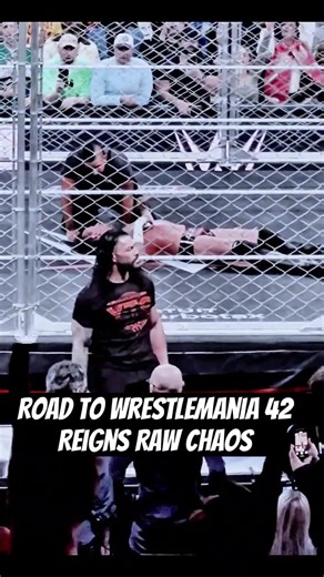 Roman Reigns vs. CM Punk — Road to WrestleMania 42 — The MSG Cage Takeover #wwe