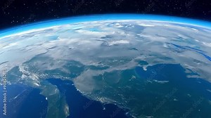 The balloons cameras capturing breathtaking footage of the curvature of the Earth and the edge of the darkness of space.