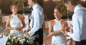 Bride says "no" to her partner in the middle of wedding in Colombia