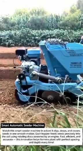 Smart Automatic Seeder Machine – The Future of Modern Farming 🌱🤖