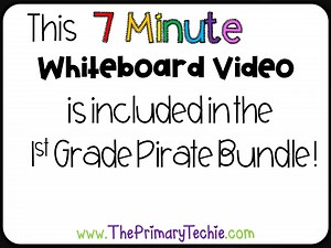 Just added to the First Grade Pirate Bundle! These lucky pirates found so many beautiful jewels. Your lucky first graders can practice story problems with three addends to figure out just how many! These include audio to read story problems to your class (perfect for kids who are not yet independent readers!) This is still 25% off for a few more hours! https://www.teacherspayteachers.com/Product/1st-Grade-Math-ELA-Review-Pirate-Theme-7-Minute-Whiteboard-Videos-8491839 | Primary Techie