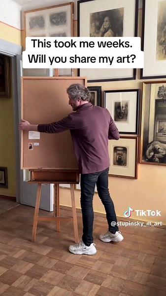 This painting needs a home 💌 In every brushstroke — calm and light, waiting to live in your space. Original. One of a kind. DM to collect #art #artis #artwork #pencildrawing #realismart