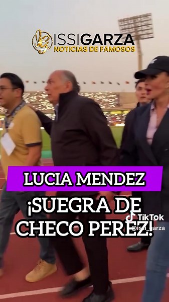 Lucia Mendez y Sergio Pérez: ¿Un nuevo romance?