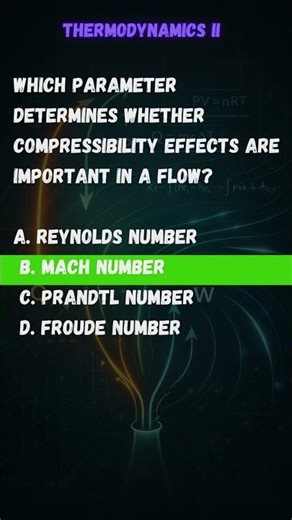 NOZZLES, DIFFUSERS & COMPRESSIBLE FLOW I Challenge 6 #thermodynamics II#quizstudy #shorts