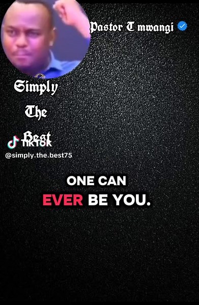 Pastor T Mwangi: Embracing Your Unique Journey