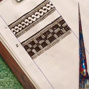 WOW😲😳😲 Ennathu evvalav cute🥺 ah mehandi border design poda mudiuma #viral#hennaart#trending#ytshorts