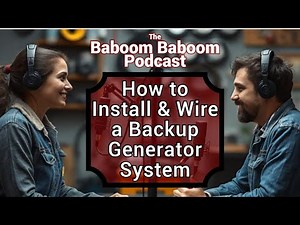 How to Install and Wire a Backup Generator System - Baboom Baboom Podcast