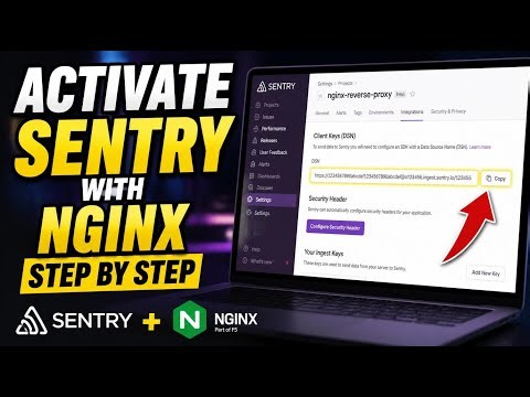 How to activate Sentry with Nginx reverse proxy - Step By Step