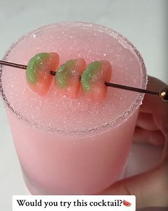 16K views · 471 reactions | How to Make the Viral Sour Patch Gummy Slushi #viral #frozen #drinks #recipe | Trinity Jae | Facebook