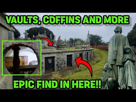 Epic Explore In Glasnevin Cemetery | Vaults, Coffins And History.
