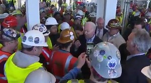 The last time Joe Biden was in Michigan, he cursed out an autoworker. "You're full of sh*t," Biden said angrily. "I don't work for you." | Team Trump