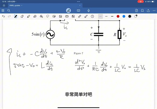 电路基础（上海科技大学）视频课程——hw8_solution