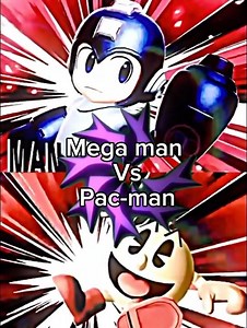 Mega man vs Pac man #megaman #vs #pacman