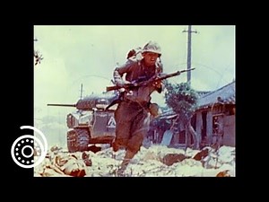 Combat on Okinawa (1945) | WW2 | USMC footage