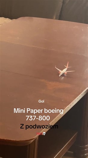 #mini #boeing #737 #papercraft #paper