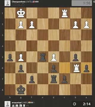 A Blitz Game at 1480 | Chess Play