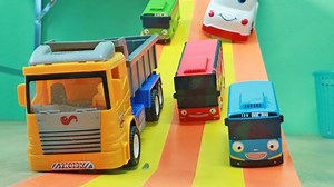 192K views · 3K reactions | Toy Cars Slide play Sliding Cars - SLIDE PLAY COLOR | Construction Vehicles Slider | Kids Toy TV | Facebook
