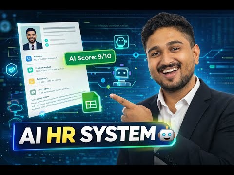 Real AI Project for Students Demo🔥 | AI-Powered HR Automation System