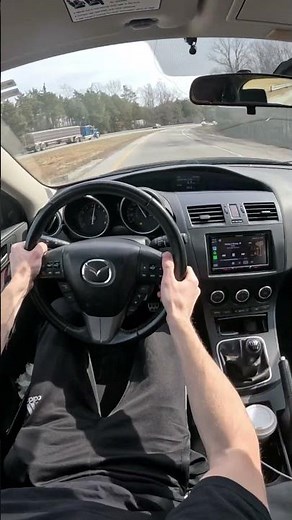 POV: MazdaSpeed3 Gen2 w/ a Full Turbo Back Exhaust #mazda #mazdaspeed
