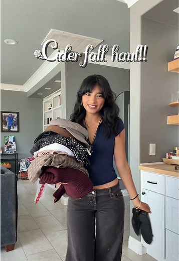 Cider Try On Haul for Fall Outfit Ideas