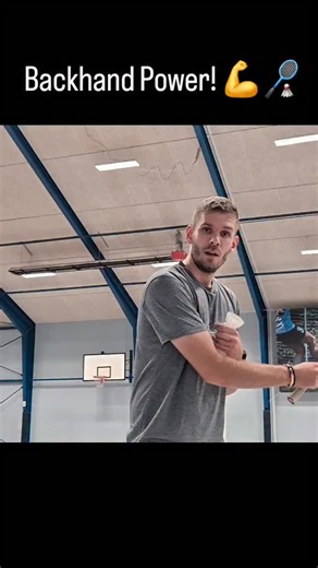 Mads Selmer on Instagram: "Badminton backhand power comes from a smooth sequence, not from muscling the shot. To create real explosiveness, focus on the order of your movements: first the elbow, then the grip, and finally the tight squeeze right at impact. Starting with the elbow lets you guide the stroke and build natural momentum. As the racket moves forward, bring the grip into play by keeping your hand loose and letting the racket head accelerate. The magic happens at the very end — tighten 