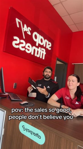 Snap Fitness 24/7 Jandakot on Instagram: "who doesn’t love a good sale!!! ❤️🙌🏽 #perth #perthgym #gym #business #sales #customer"