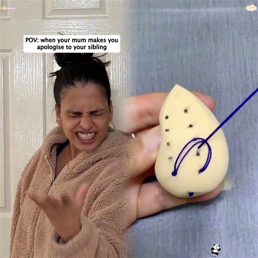 Do u say SORRY to ur sibling 😂 #funny #comedy #relatable