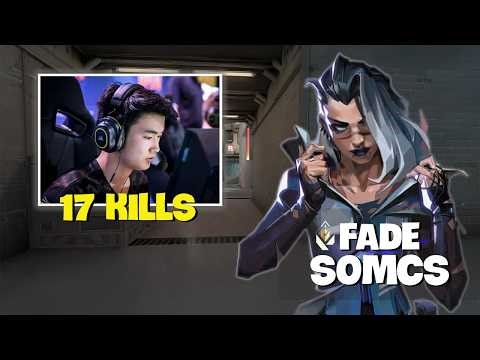 LOCKED IN ON FADE!! - S0mcs Radiant Gameplay 17-15 K/D Strong Performance