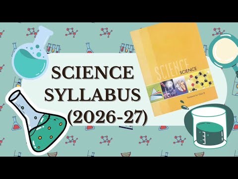 CLASS 10|SCIENCE SYLLABUS 2026-27|CBSE 2026