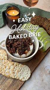 Easy Holiday Baked Brie. Impress your guests this holiday season with our Spiced Candied Pecan Baked Brie! It's super simple to make, and even easier to devour—we'd say it's a brie-ze! Everyone will love the sweetness of our Dark Brown Sugar paired with a touch of heat from cayenne. Send this to your designated brie maker, or save it for yourself! Recipe: https://bit.ly/4oVe38H | Redpath Sugar