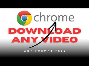 Download Any Video From any Website on Chrome .