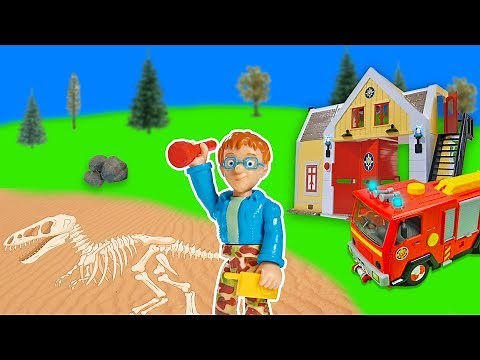 Fireman Sam Toy Story with Naughty Norman | Firefighter Playset Toys Unboxing and Playing Kids Fun