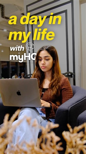 The Code Dose (Urvashi) on Instagram: "#AD 🏡➡️🏢 Ever feel like WFH is actually killing your productivity? You’re not alone! I’ve discovered my secret weapon for deep work days: switching up my environment with @myhq.in Sometimes all you need is that environment reset to unlock your productivity. If you’re feeling stuck in your WFH routine, try a @myhq.in day pass - it might just transform your work day!"