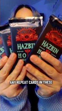 Hazbin Hotel s2 Trading Cards - pack 1 #hazbinhotel #vivziepop #tradingcards #unboxing #hazbin