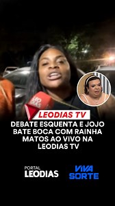 343K views · 5.1K reactions | Durante o “Jornal dos Famosos”, da LeoDias TV, desta segunda (30/6), Jojo elevou o tom após Rainha Matos perguntar se a influenciadora deixou seu passado como cantora para trás. ESTAMOS AO VIVO! LINK NA BIO! | Leo Dias | Facebook