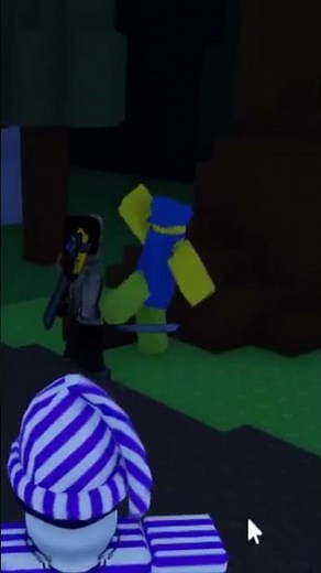 why is bro emoting 😭 #roblox #shorts #forsaken