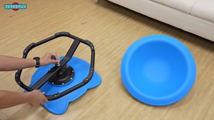 2-in-1 Upgraded Sensory Spinning Chair, 360° Swivel Chair for Autism Toddler, Spin Seats for Kids Balance Toys, Sit & Spin ADHD Sensory Play Equipment Relief Motion Sickness for Boys Girls