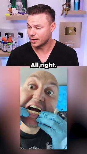 Your Teeth Under A Microscope! 🦷🔬 #teeth #microscope #dentist | teeth