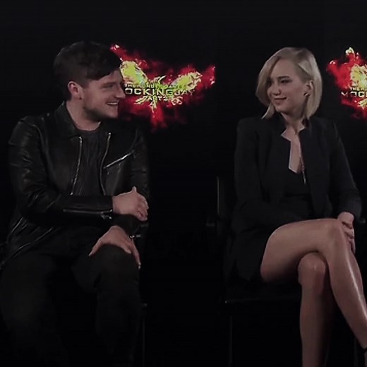 Celebrity Pairings: Josh Hutcherson and Jennifer Lawrence Moments
