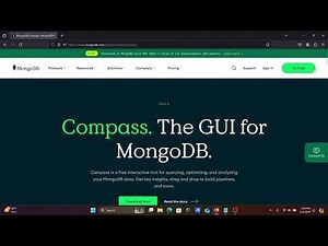 How to install mongoDB compass on windows 11