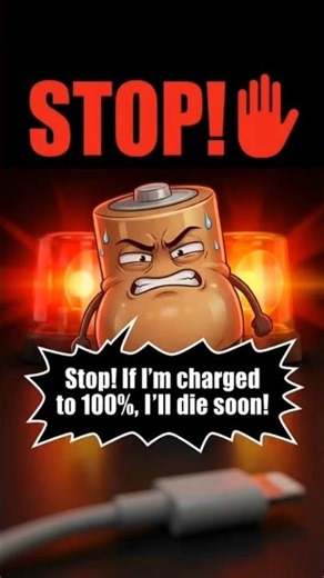 Don't Charge to 100%! 😱 (Battery Saving Hack)