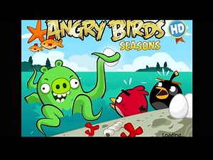Angry Birds Seasons 2.4.1 HD + Retina Android Port Gameplay