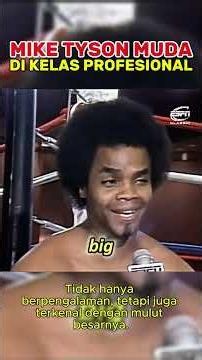 MIKE TYSON'S FIRST PROFESSIONAL FIGHT!! #ufc #mma #sport #boxing #sports
