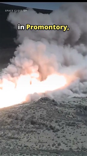 Watch a NASA Moon Rocket Booster Fire for Two Minutes #Shorts
