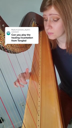 Such beautiful music ✨️ #harp #music #healingincantation #tangled #rapunzel #princess #disney | Kristan Toczko