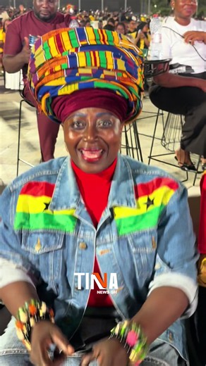 LIVE NOW || Akumaa Mama Zimbi has been spotted at the Ghana Tourism Authority’s 2026 FIFA World Cup Black Stars Watch Party at UPSA Astroturf. The atmosphere remains vibrant and full of celebration as fans continue to enjoy Ghana’s hard-fought 0–0 draw with England.
