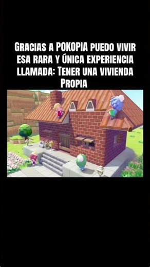 Gracias a Pokopia tienes tu casa Propia - tu propia Vivienda Virtual #viralshort #pokopia #nintendo